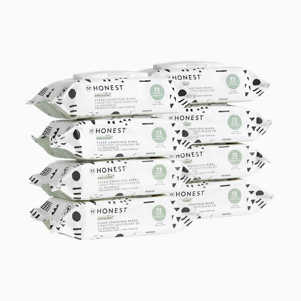 The Honest Company Baby Wipes - Pattern Play, 576 Count.