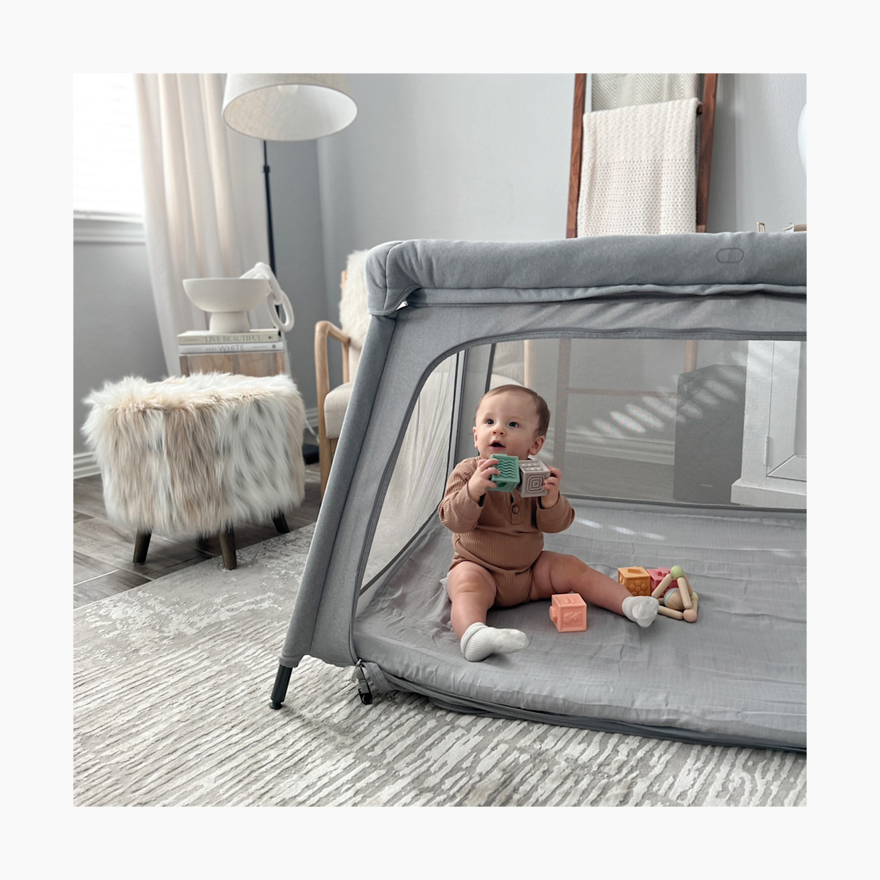 Newton Baby Play Yard Extra Sheet 2pk - Grey.