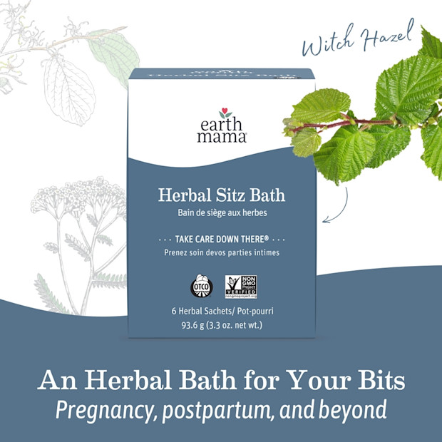 Earth Mama Organic Herbal Sitz Bath (Pack of 6).