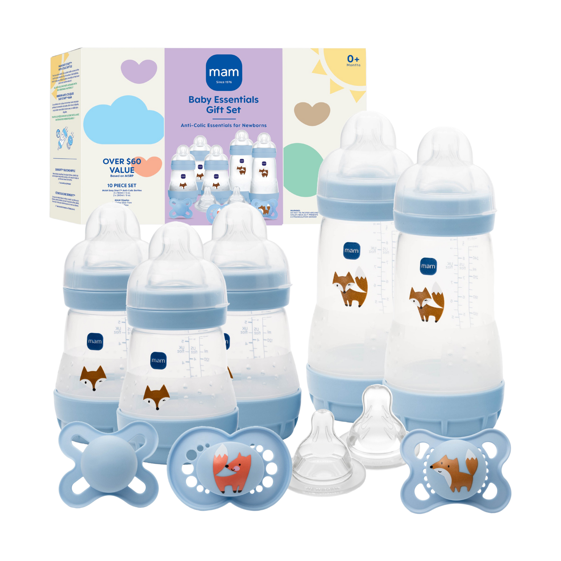 MAM Newborn Essentials Baby Essentials Gift Set.