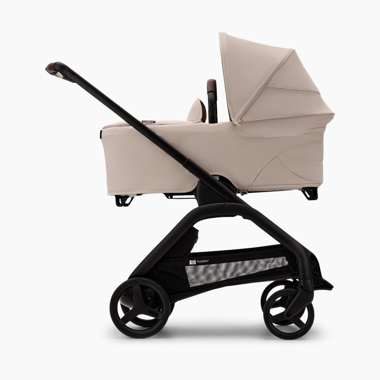 Bugaboo Dragonfly Seat and Bassinet Complete - Desert Taupe.