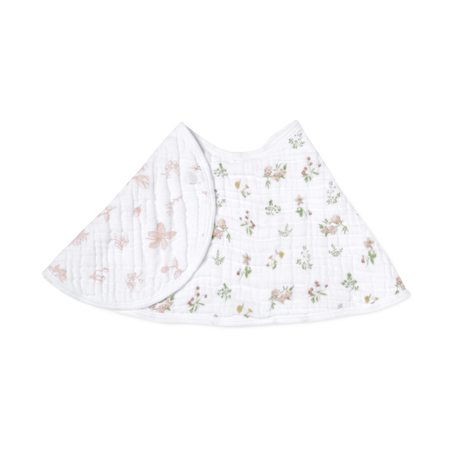 Aden + Anais Essentials Cotton Muslin Burpy Bib Country Floral
