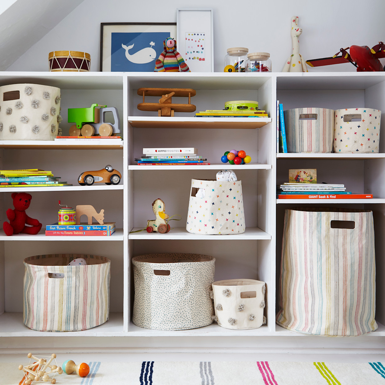 Pehr Pom Pom Storage Bin - Natural Pom Pom.