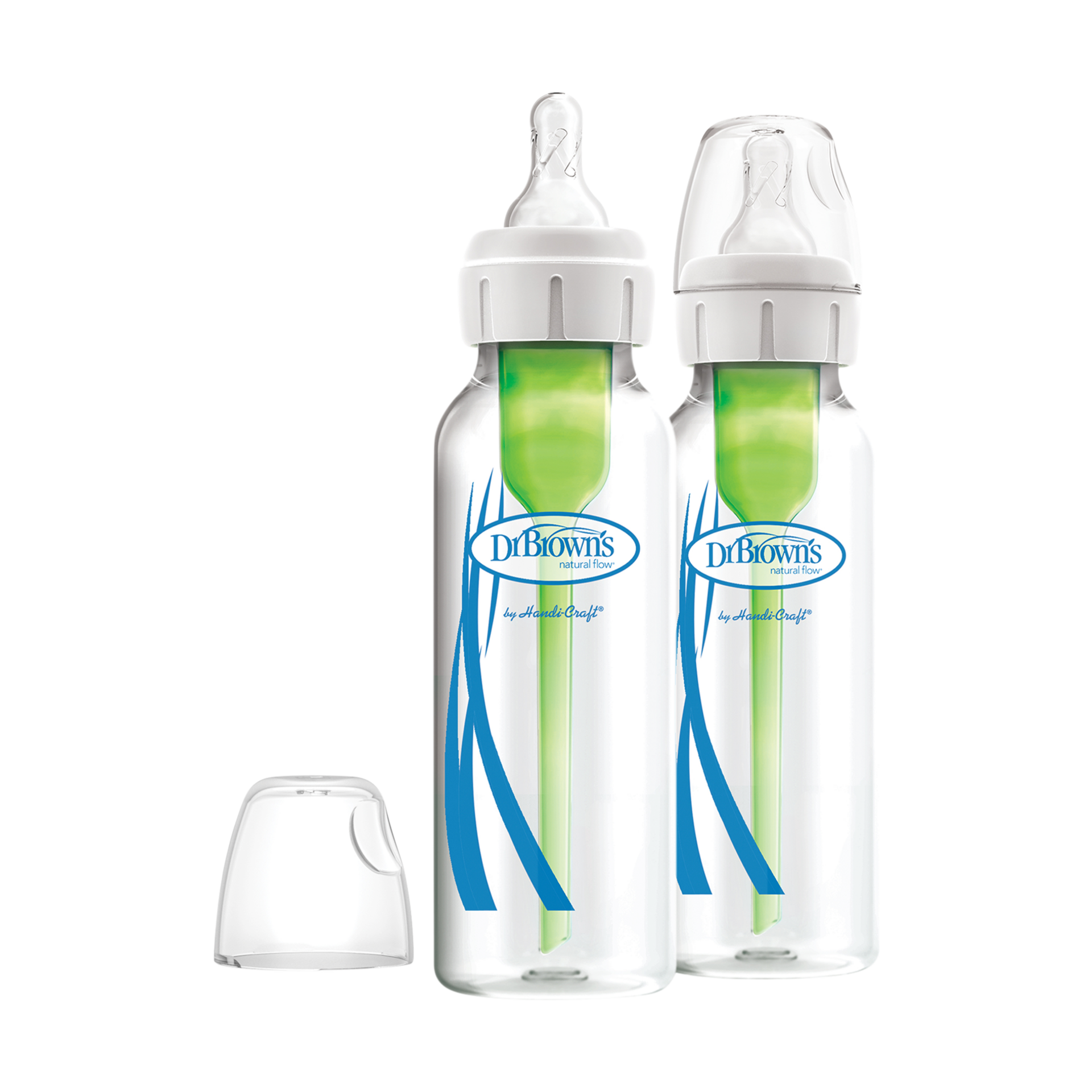 Dr. Brown's Anti-colic Options+ Narrow Glass Baby Bottle - 8 Oz, 2.