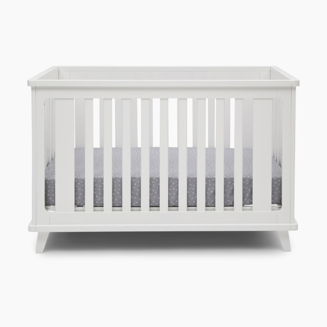 Delta Children Ava 3-in-1 Convertible Baby Crib - White.