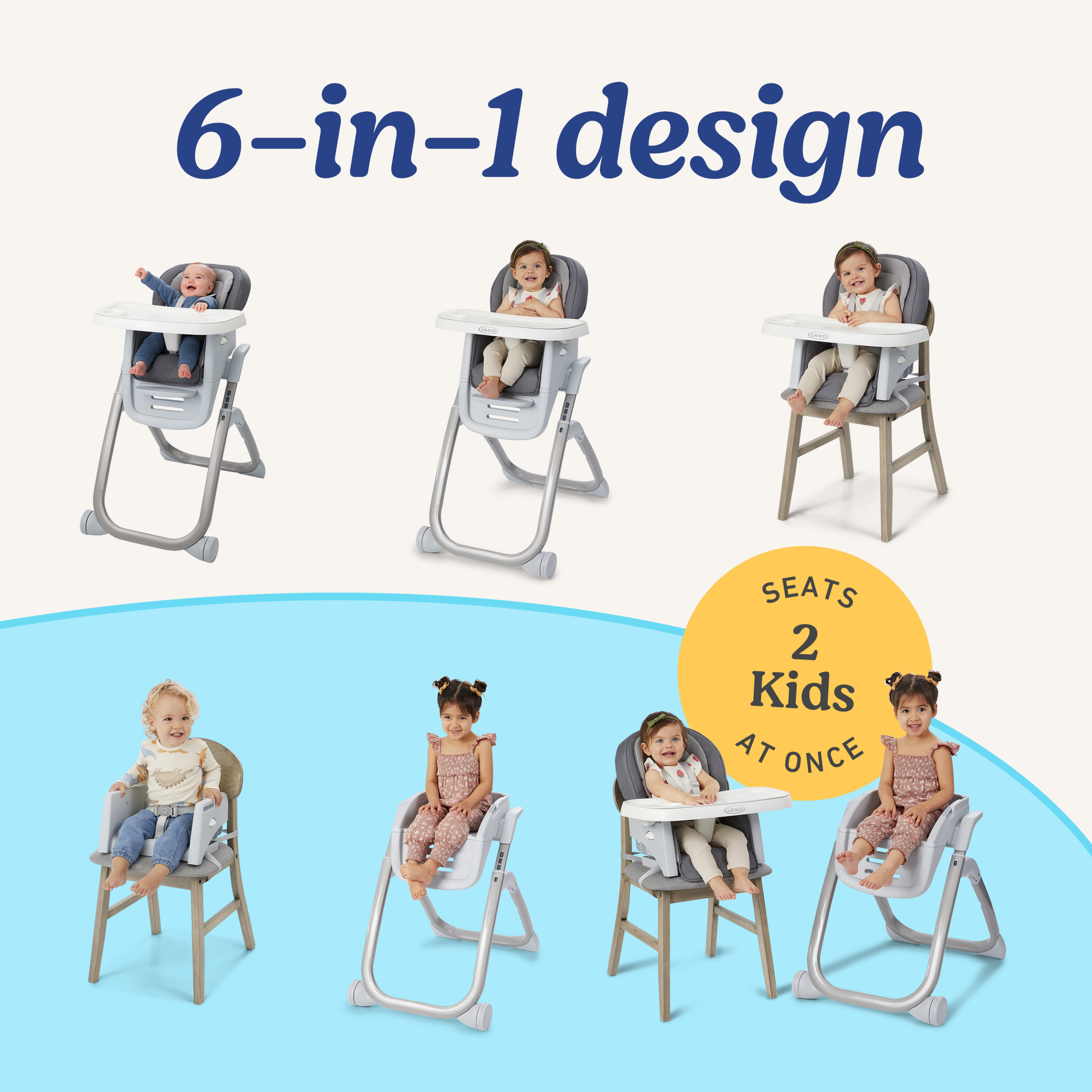 Graco DuoDiner DLX 6-in-1 Highchair.