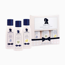 Noodle & Boo Essential Care 3 Piece Kit Super Soft Baby Lotion, Extra Gentle Shampoo and Soothing Body Wash, 2 Oz of each