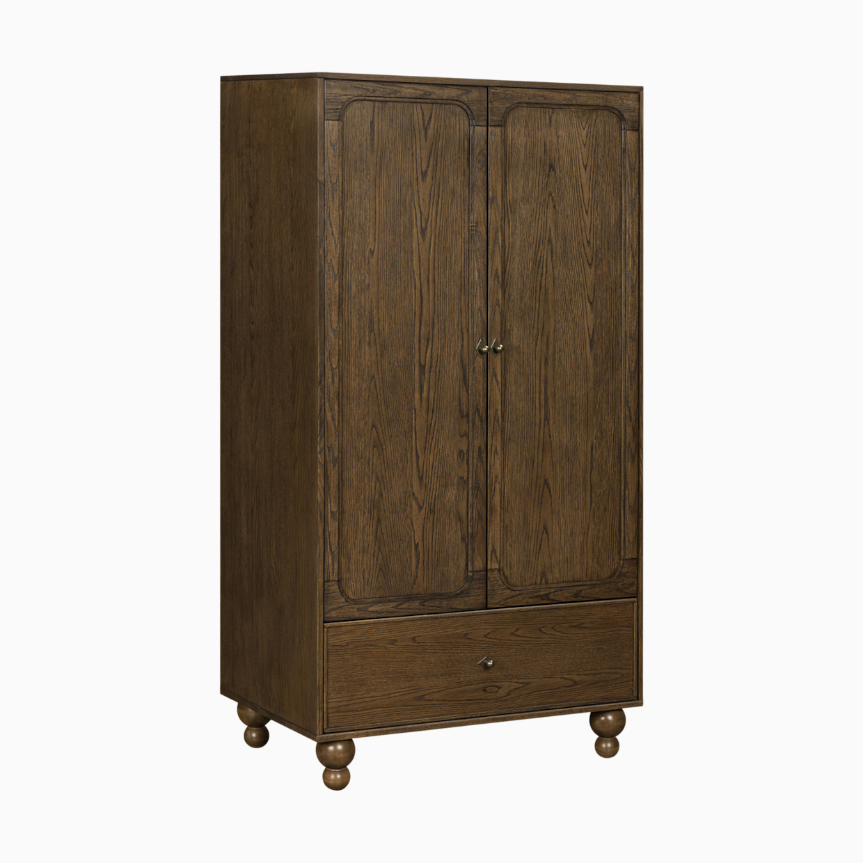 babyletto Astre Assembled Armoire by Nate Berkus - Toffee.