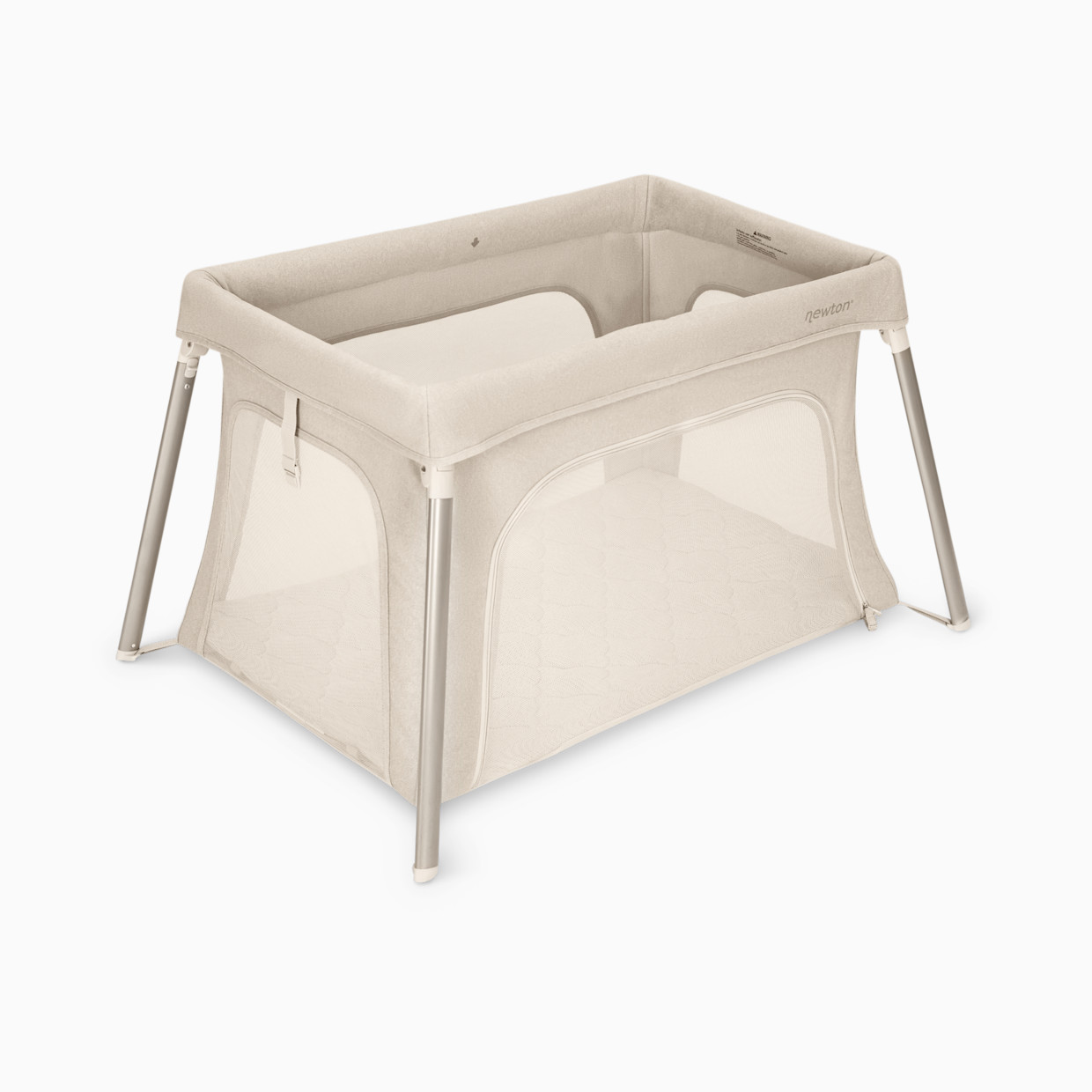 Newton Baby Compact Travel Crib & Play Yard - Sandstone.