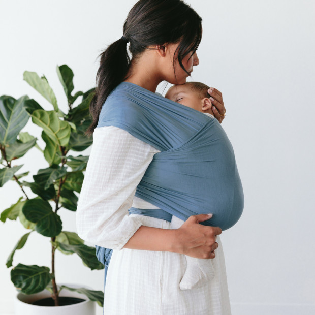 Solly Baby Wrap Carrier - Cerulean.