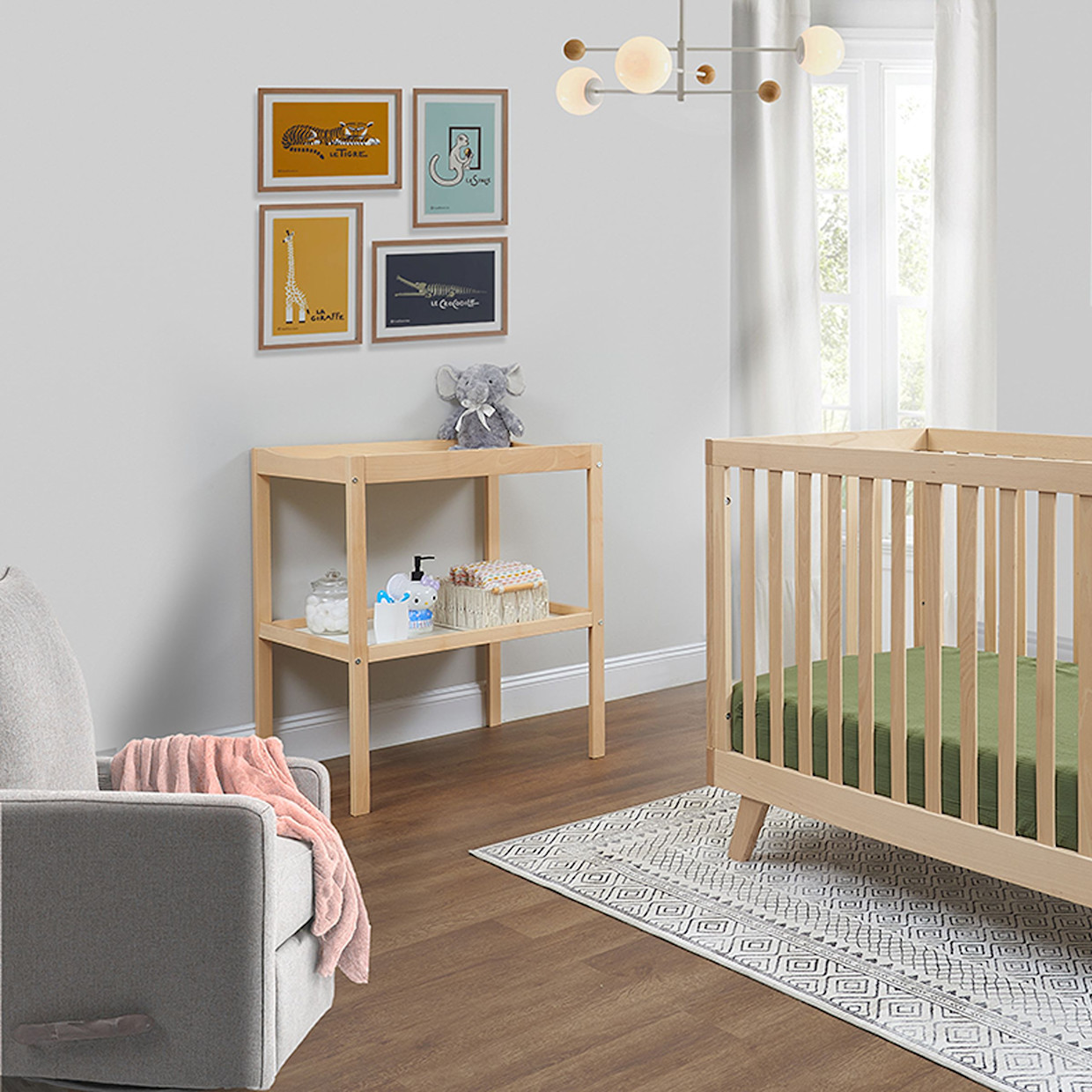 Sorelle Essex Dressing Table - Natural.