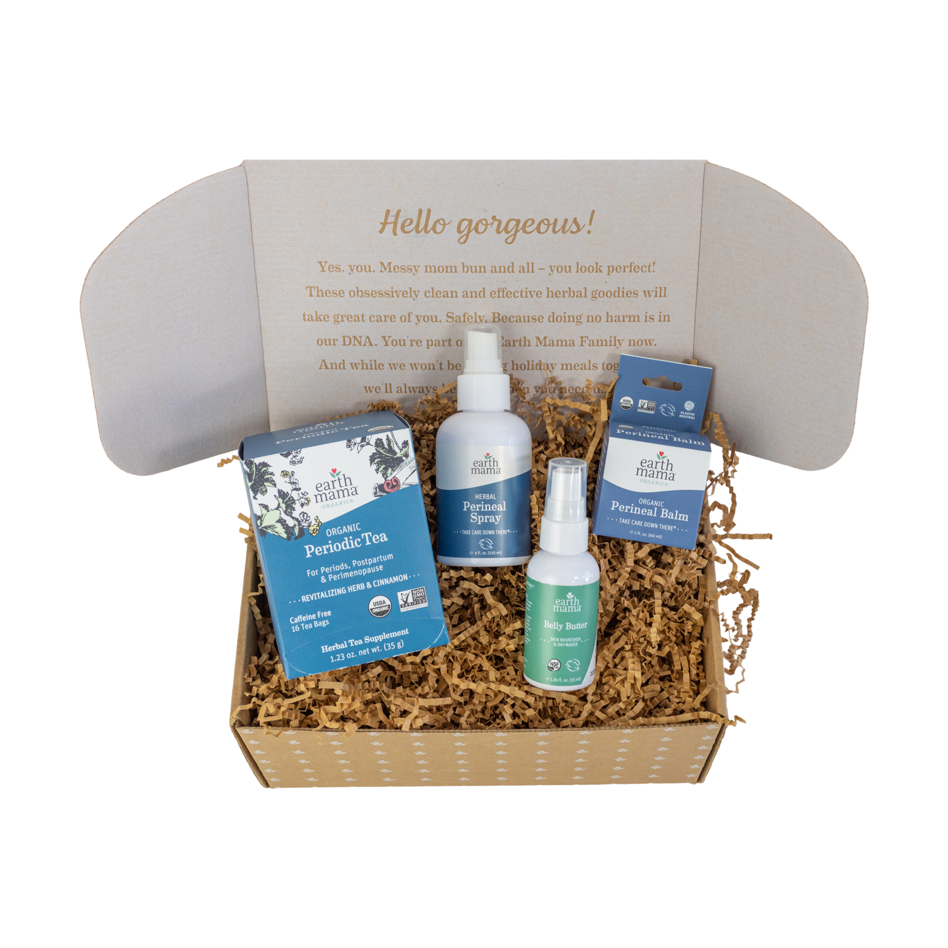 Earth Mama Postpartum Recovery Gift Box.