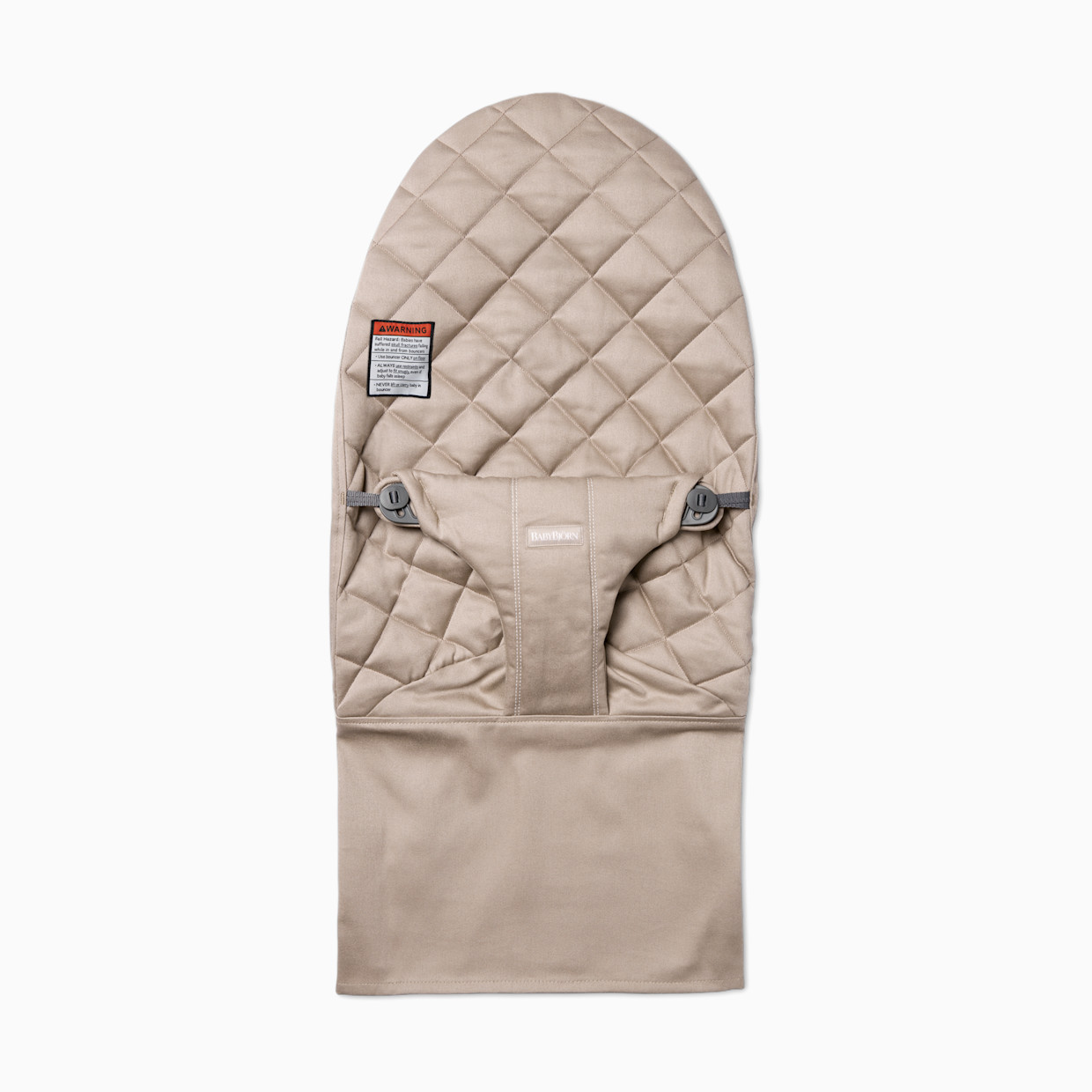 BabyBjörn Fabric Seat for Bouncer Bliss - Sand Gray.