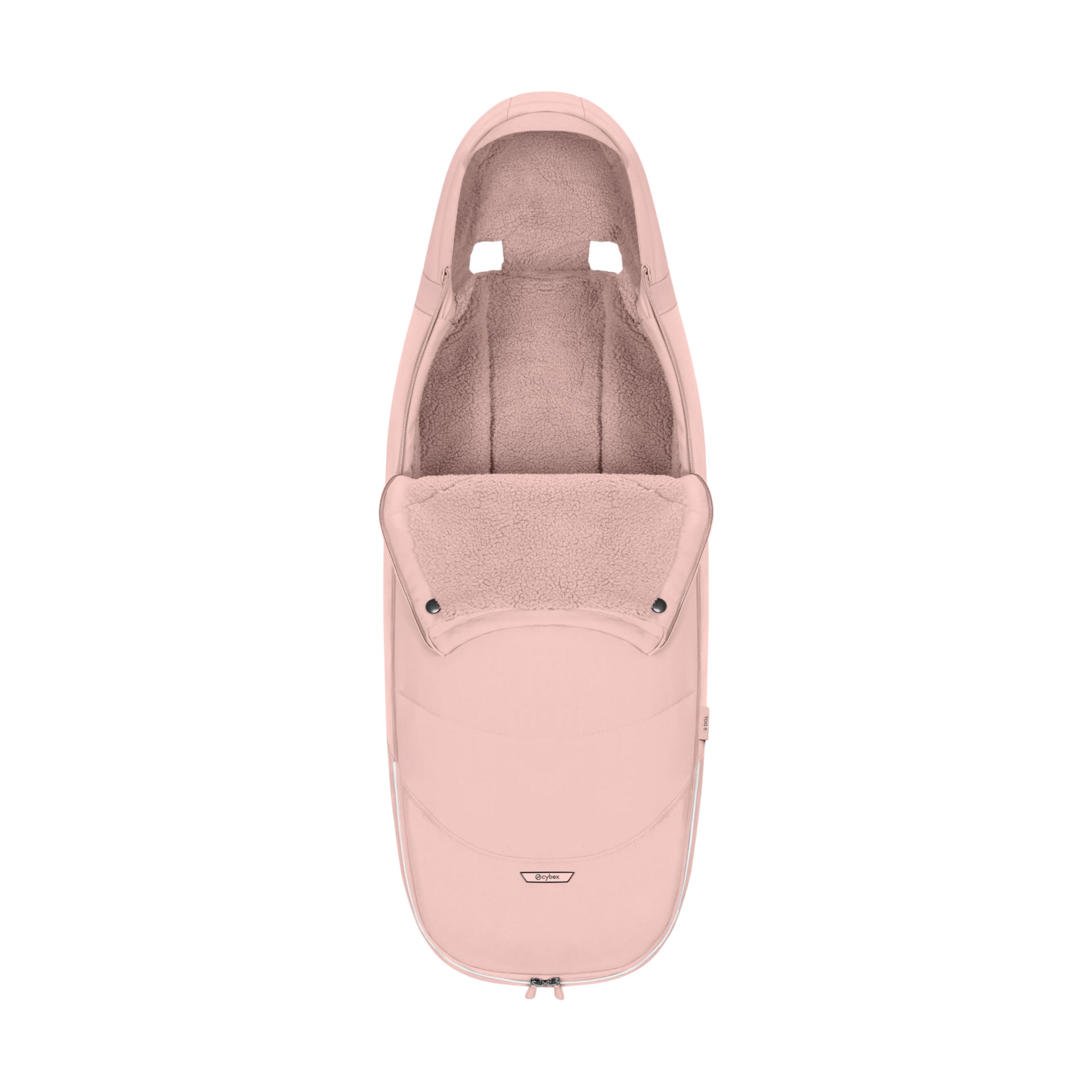 Cybex Platinum Footmuff - Peach Pink.