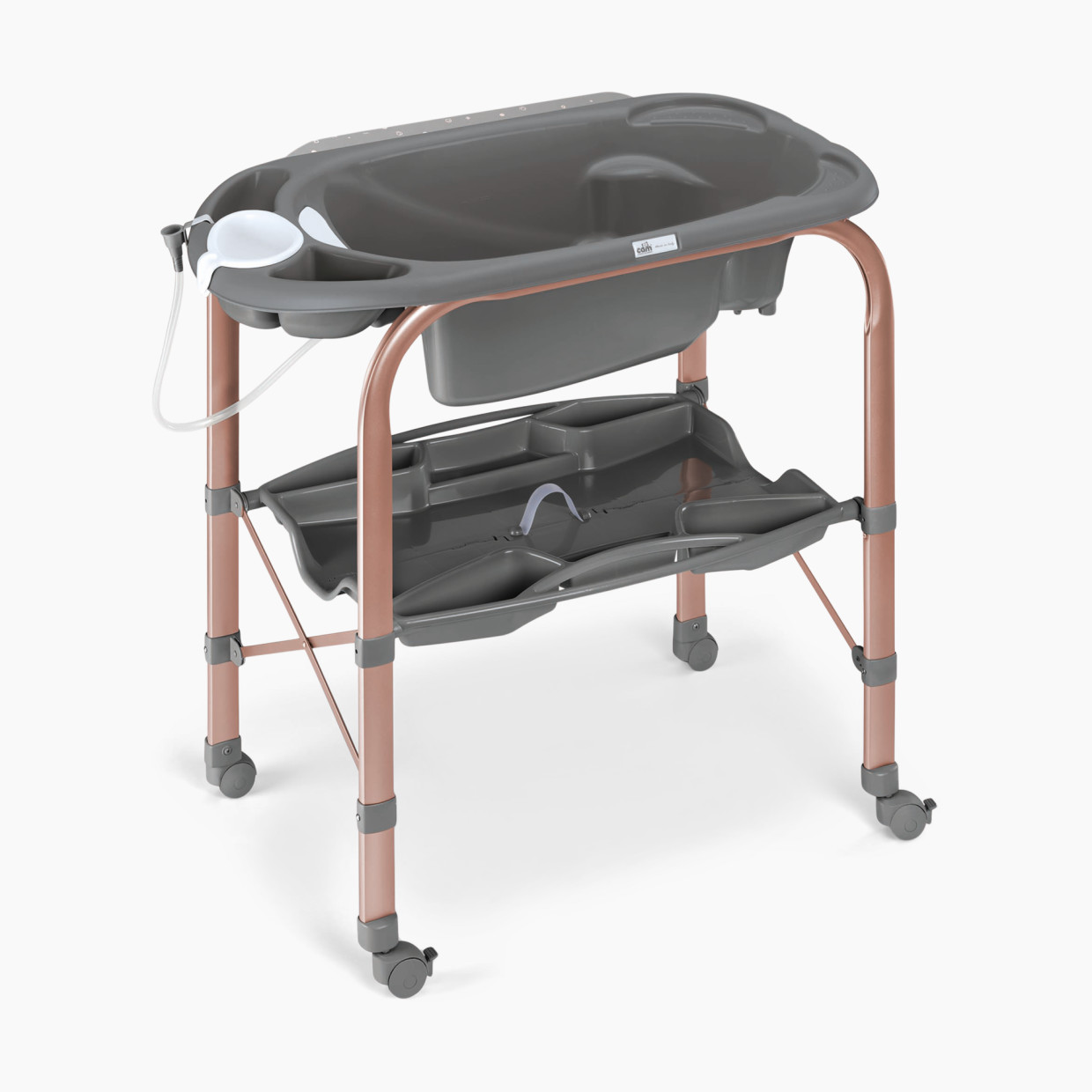 Sorelle Bagnetto Cambio Bath and Changing Station - Rose Gold.