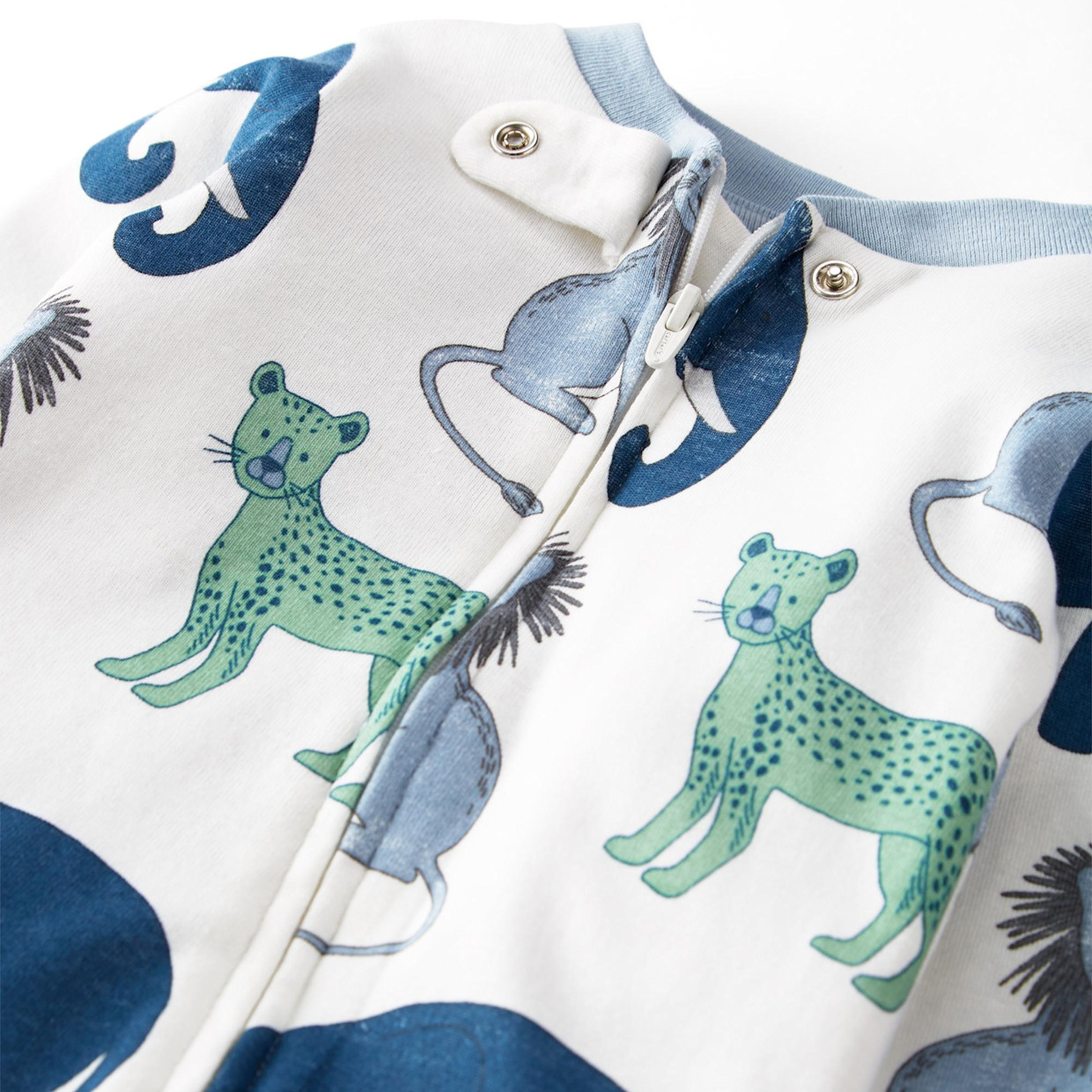 Carter's Little Planet Organic Cotton Sleep & Play Pajamas - Multi-Color, 0-3 M.