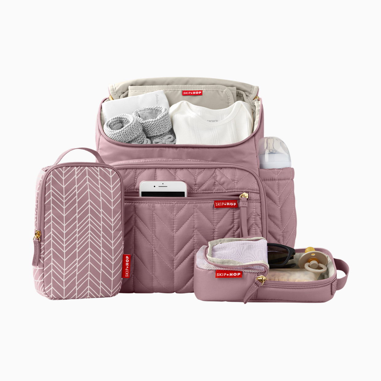 Skip Hop Forma Diaper Backpack - Mauve.
