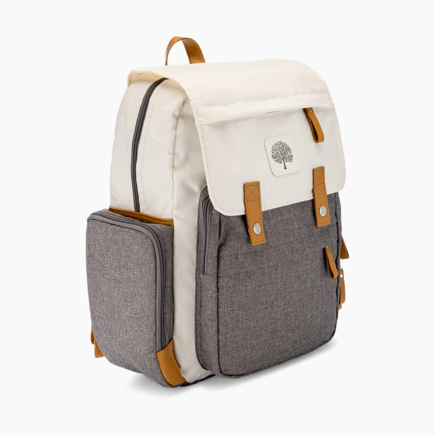 Parker Baby Co. Birch Bag Diaper Backpack - Cream.