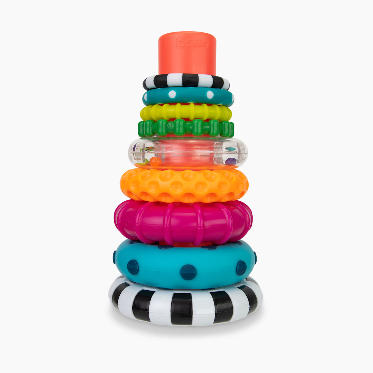 Sassy Stacks of Circles Stem Toy.