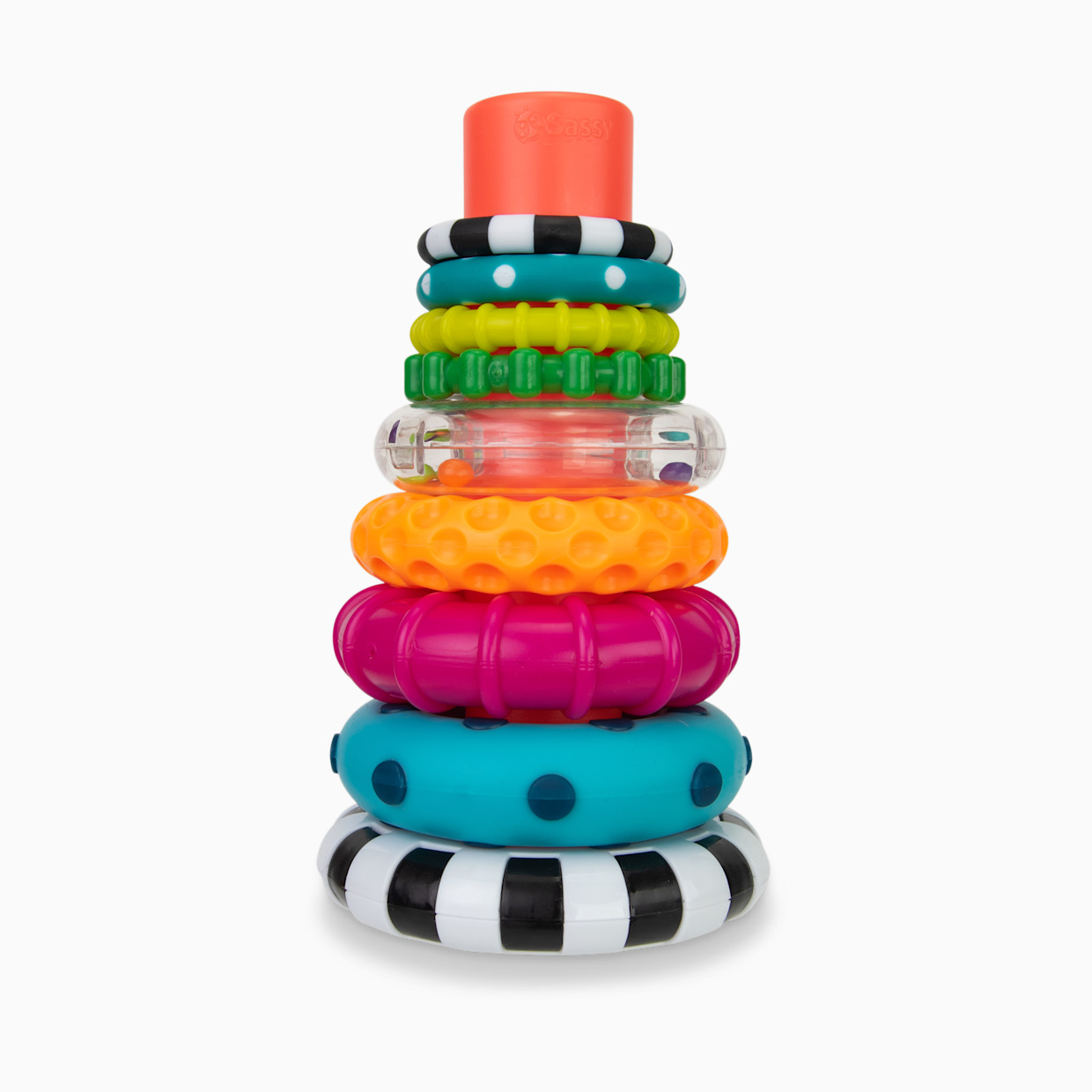 Sassy Stacks of Circles Stem Toy.
