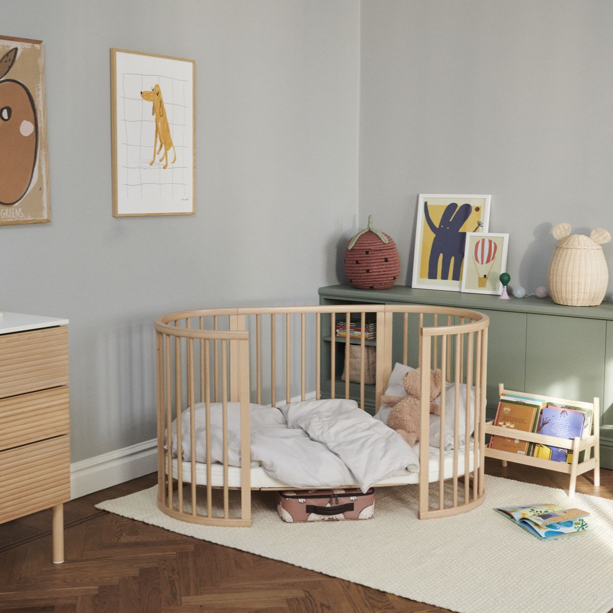 Stokke Sleepi Bed Extensions - Natural.