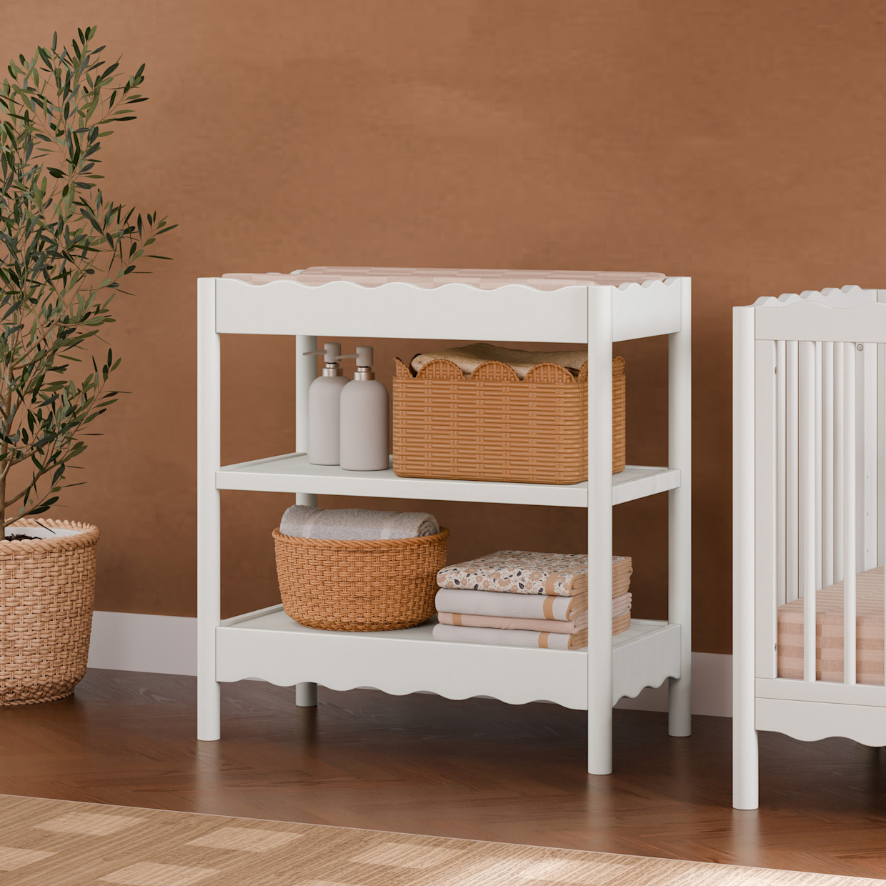 babyletto Swell Changing Table - White.