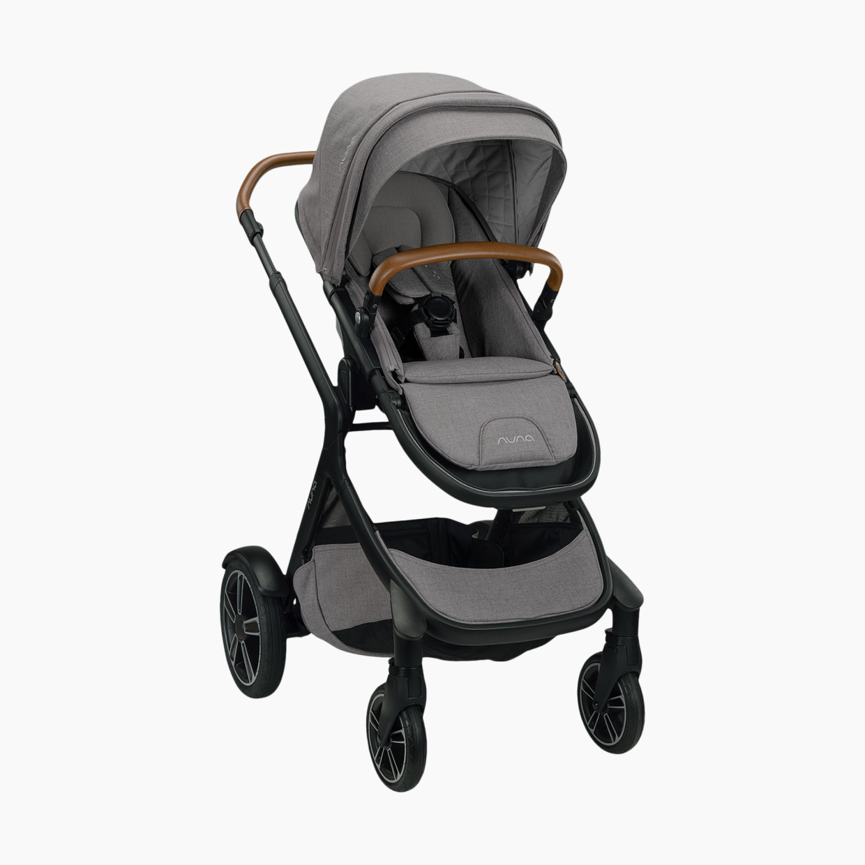 Nuna DEMI Grow Stroller with MagneTech Secure Snap - Frost.