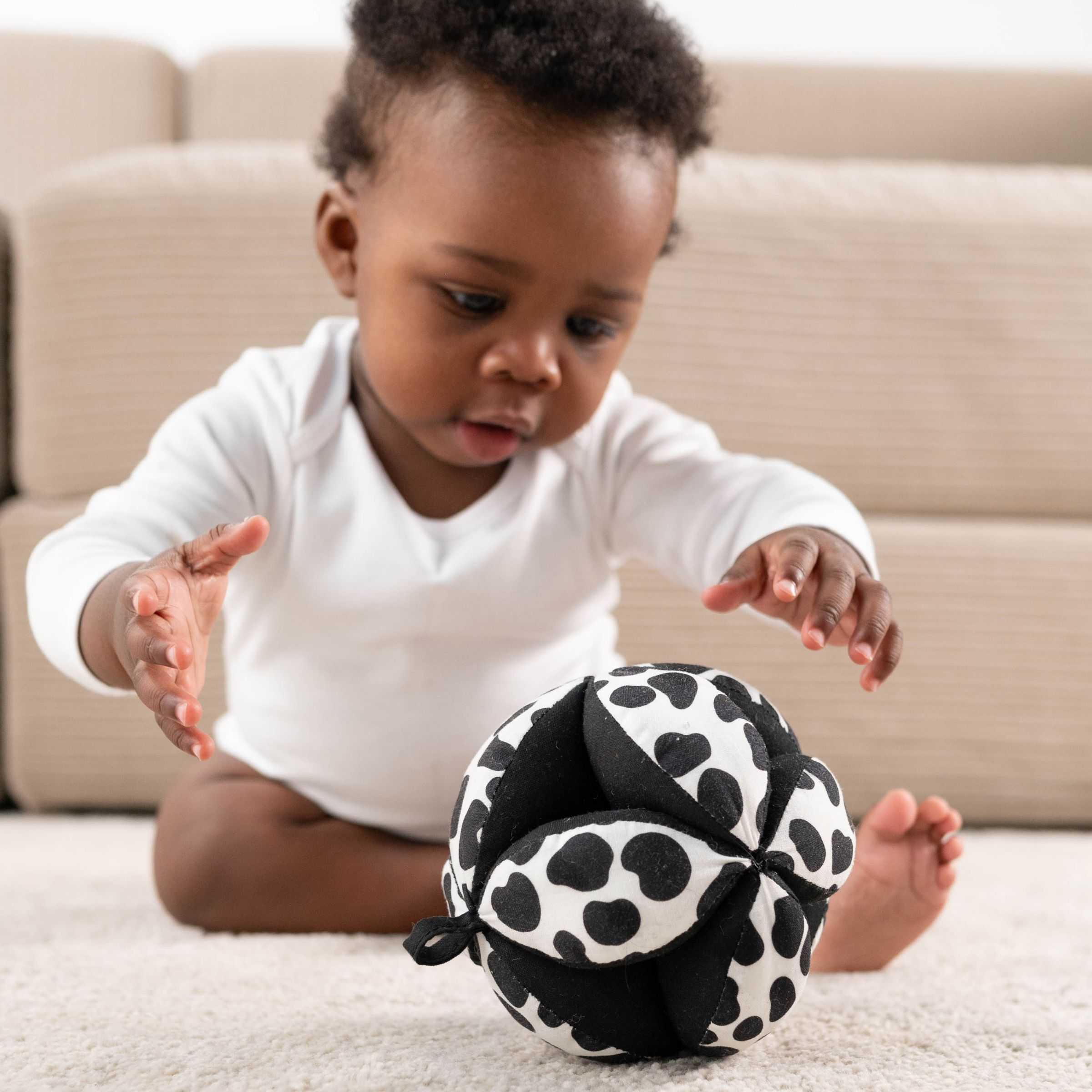 Etta Loves Sensory Grasp Ball.