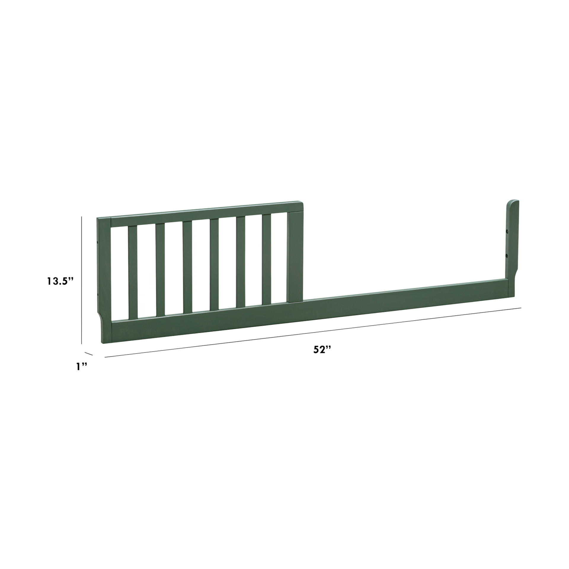 daVinci Toddler Bed Conversion Kit (M3899) - Forest Green.