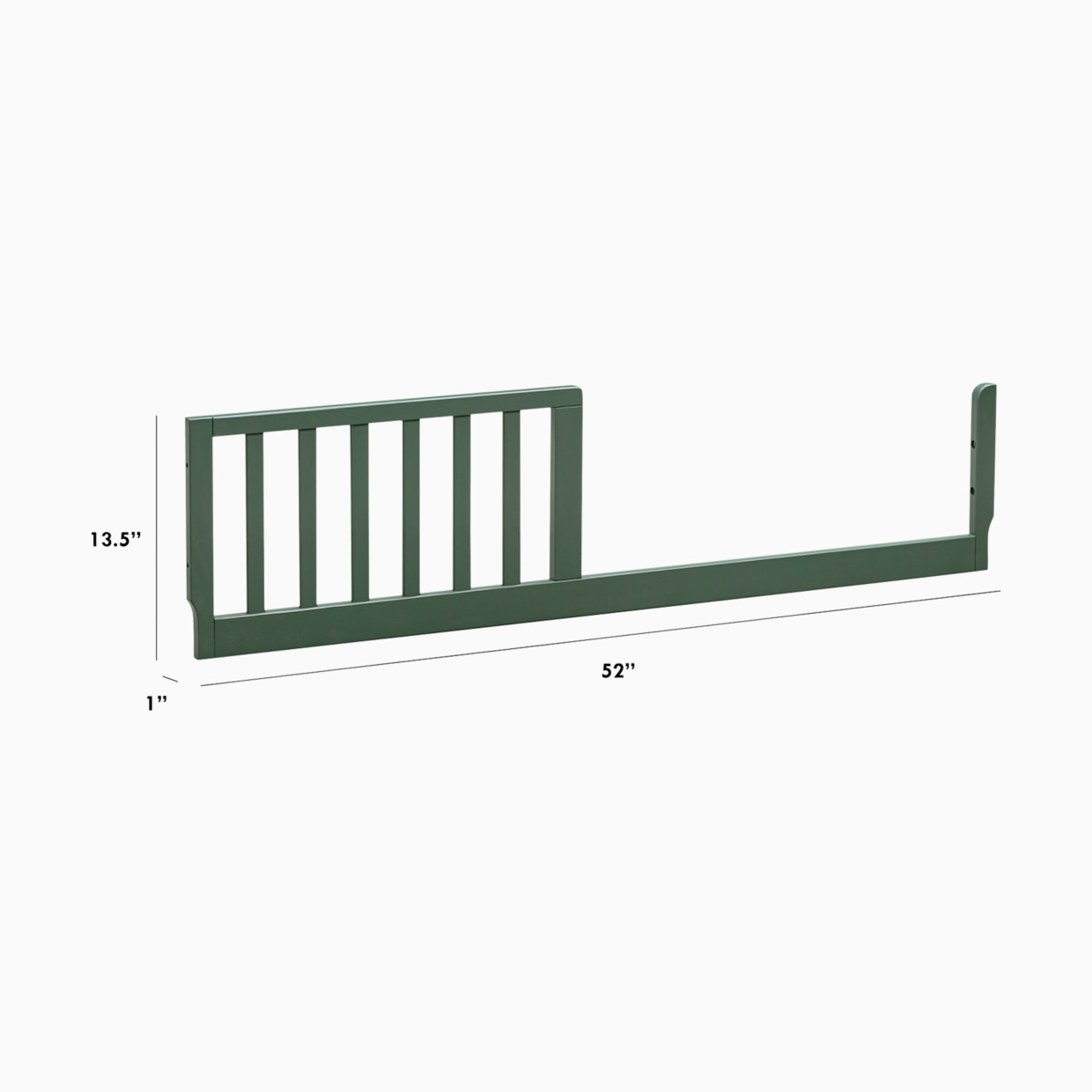 daVinci Toddler Bed Conversion Kit (M3899) - Forest Green.