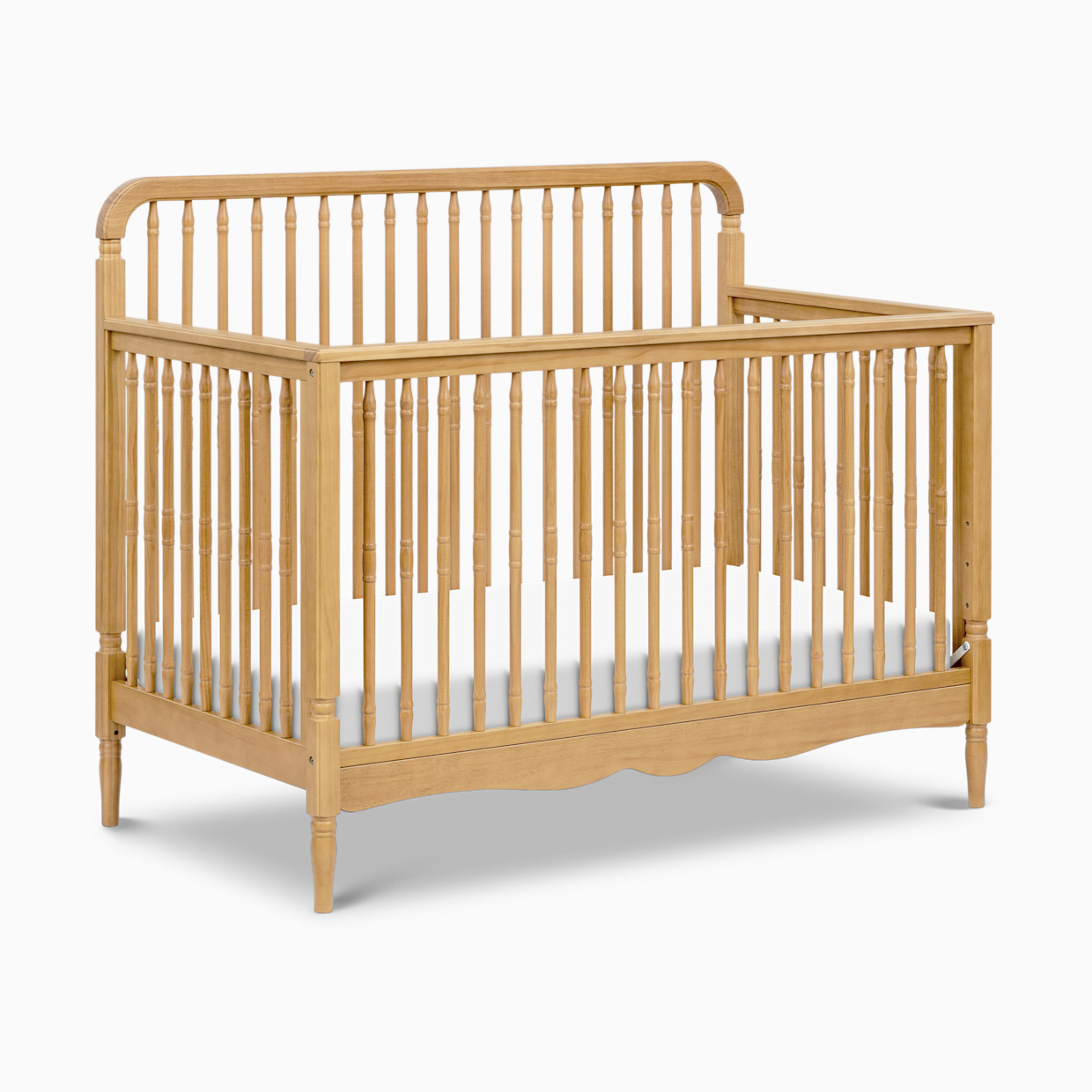 Namesake Liberty 4-in-1 Convertible Spindle Crib - Honey.