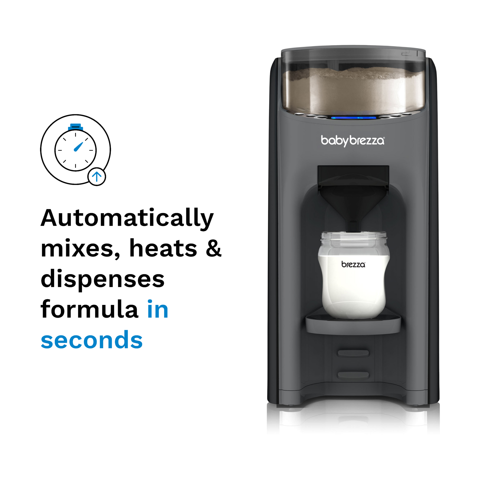 Baby Brezza Formula Pro Advanced - Charcoal.