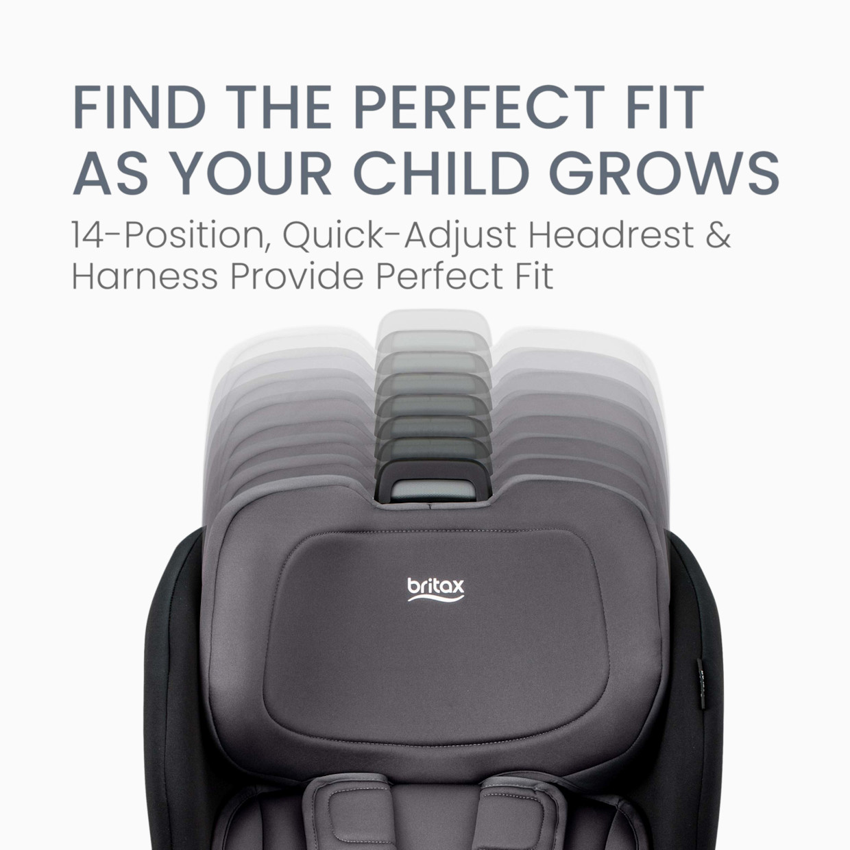 Britax Poplar Convertible Car Seat - Stone Onyx.