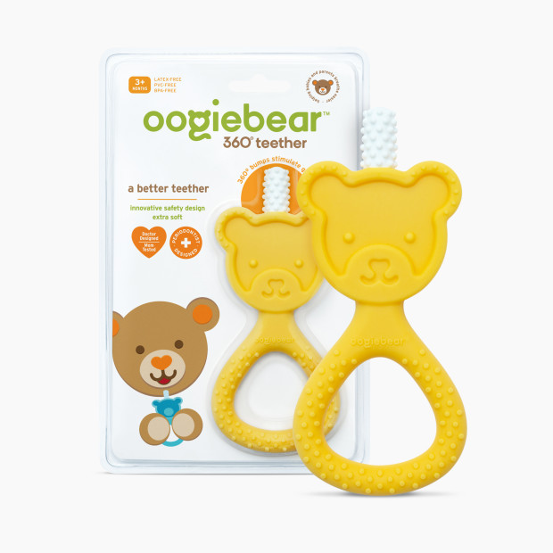 Oogiebear Baby Booger Picker with Case (2-Pack, Raspberry & Seafoam )