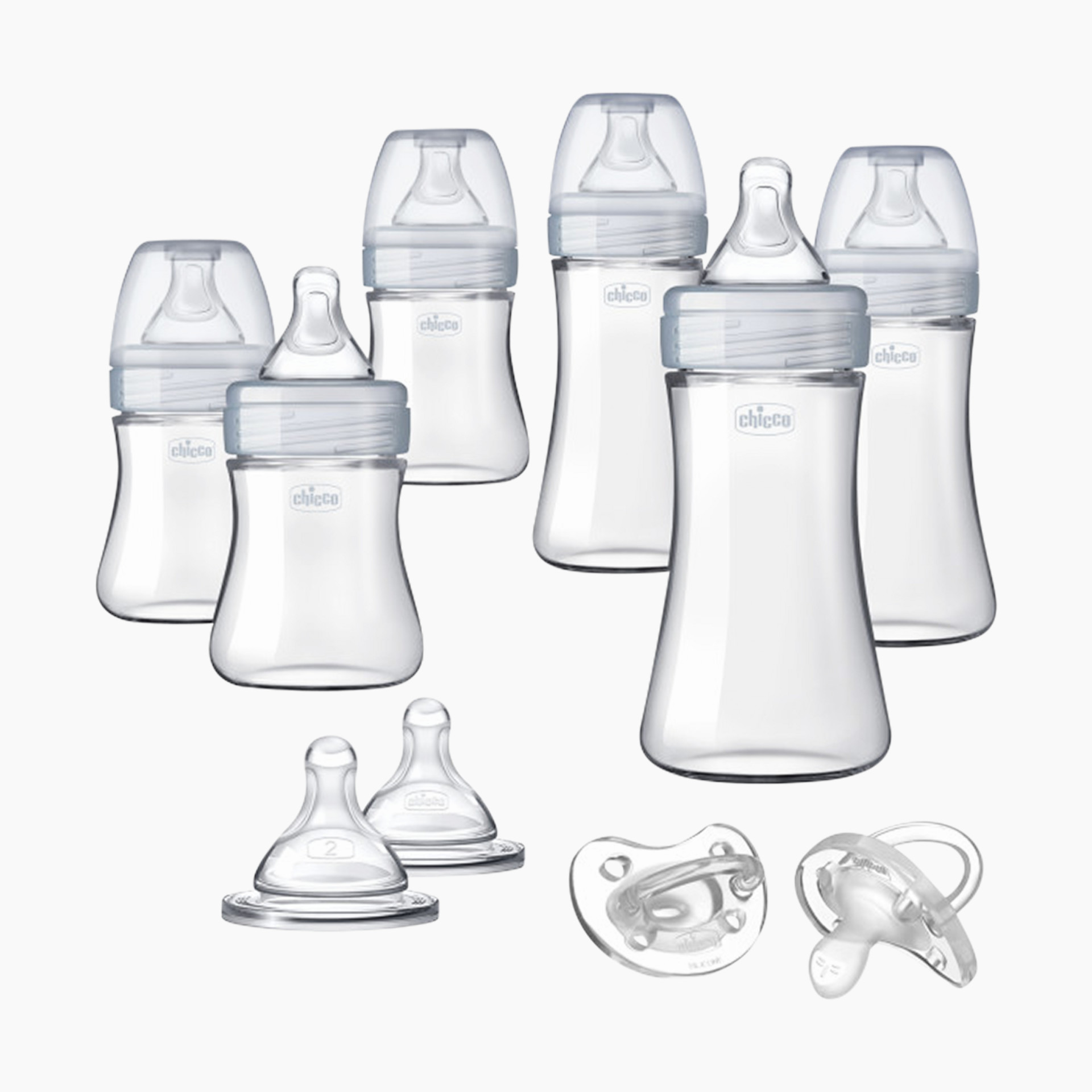 Duo 5oz. Hybrid Baby Bottle 2-Pack - Neutral