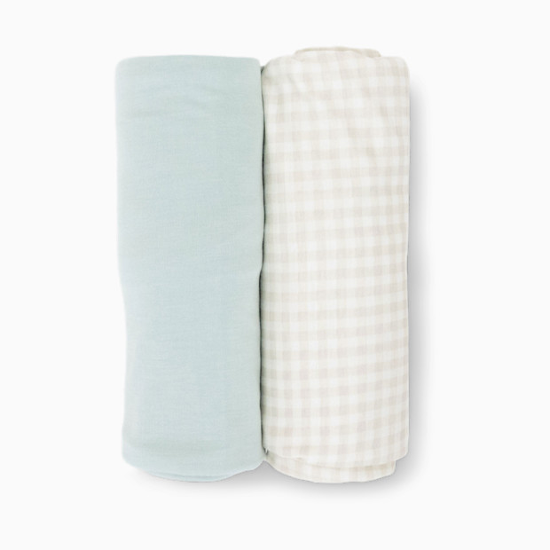 Little Unicorn Stretch Knit Swaddle 2-Pack.