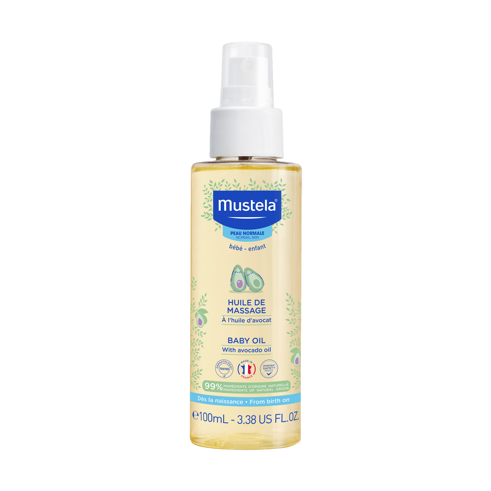 Mustela Baby Oil.
