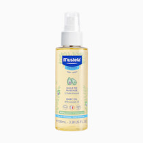 Mustela Baby Oil - Moisturizing Oil for Massage - with Natural Avocado, Pomegranate & Sunflower Oil - 3.38 fl. Oz