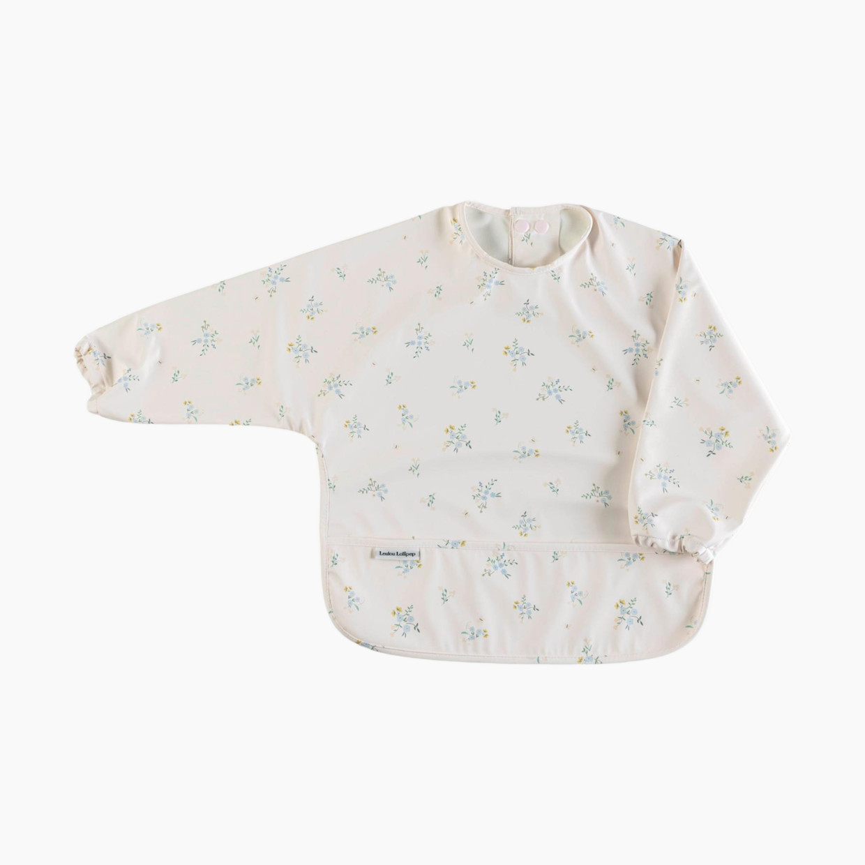 Loulou Lollipop Long Sleeve Waterproof Smock Bib - Ditsy Floral.