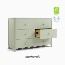 Casablanca 6 Drawer Dresser Color: Sage Casablanca 6 Drawer Dresser Color: Sage
