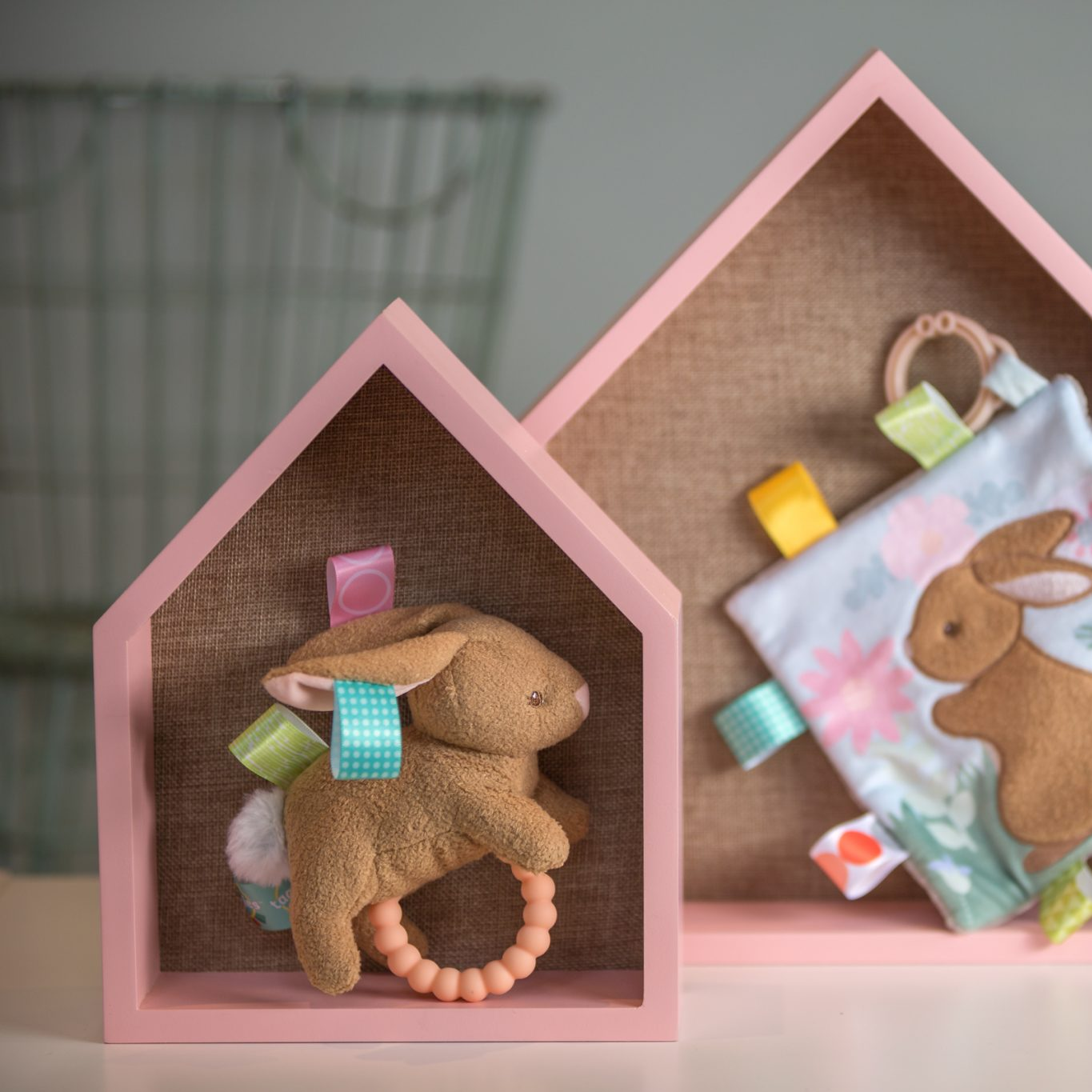 Mary Meyer Baby Rattle - Taggies Harmony Bunny.