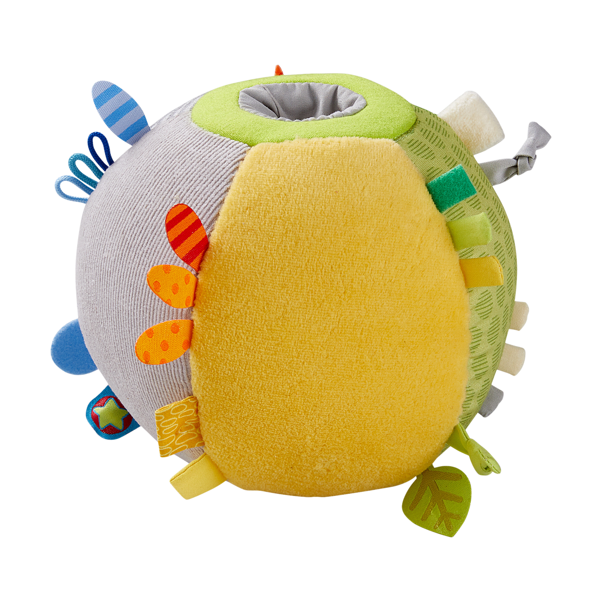 HABA Baby Balls - Machine Washable Baby Sensory Toys - Ideal Baby Toy for Teething, Tummy Time Toys for Ages 6 Months & up