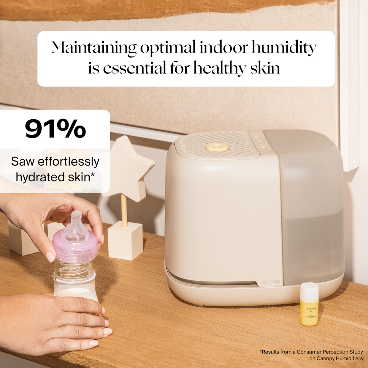 Canopy Nursery Humidifier 2.0 Starter Set - White.