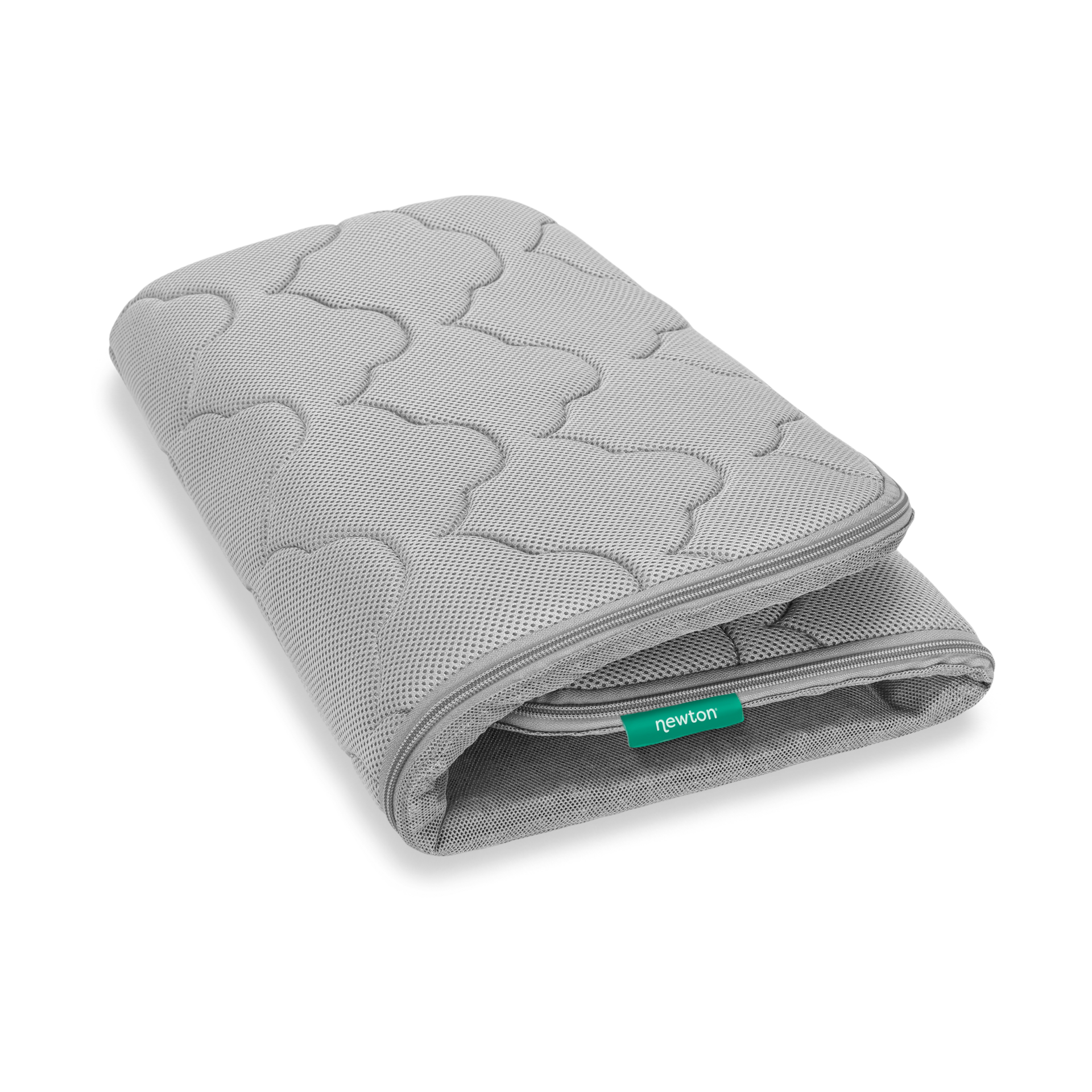 Newton Baby Extra Bassinet Mattress Cover - Grey.