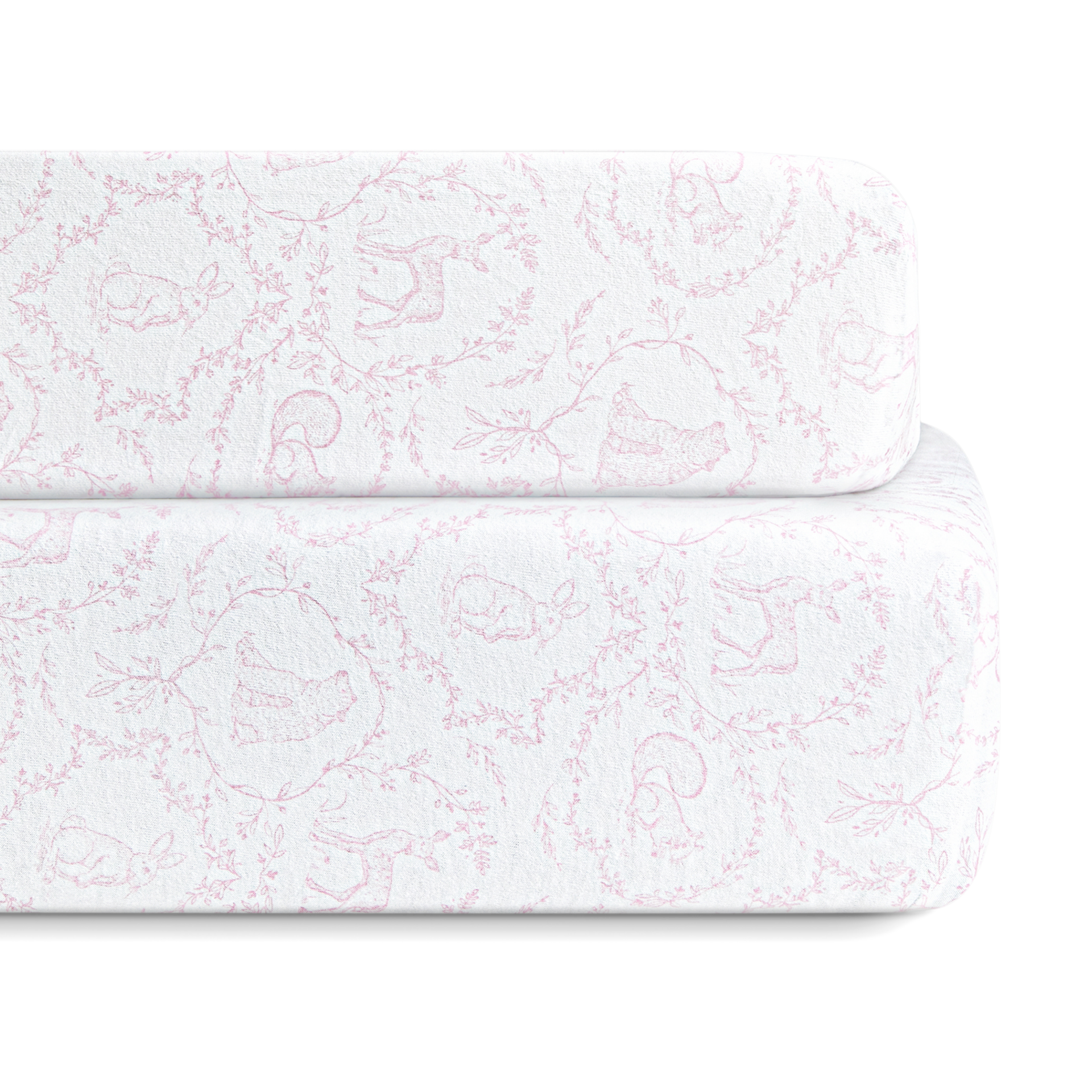 Bellini Organic Jersey Cotton Crib Sheet and Changing Pad Cover Set.