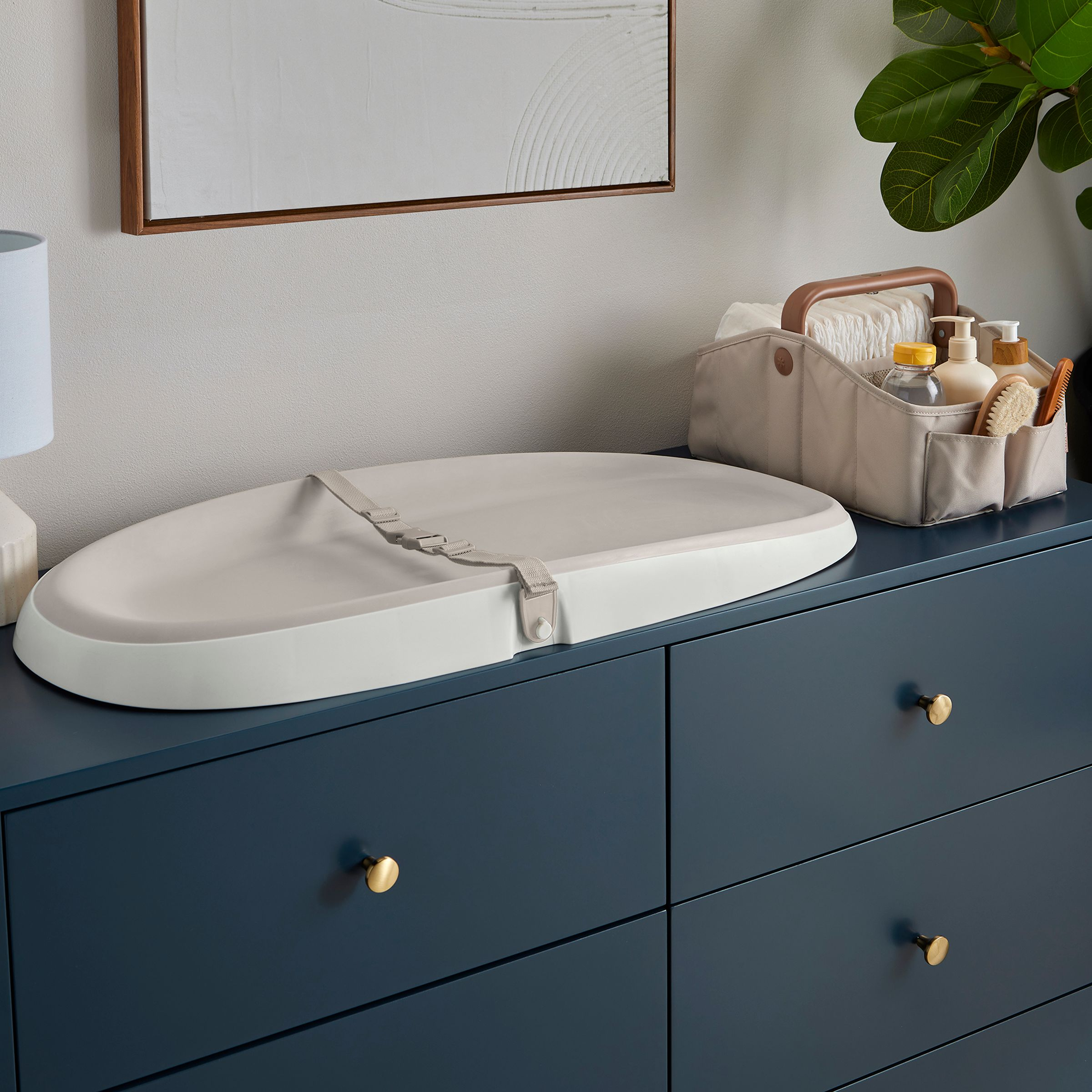 Skip Hop Easy-Clean Changing Pad - Cool Oat.