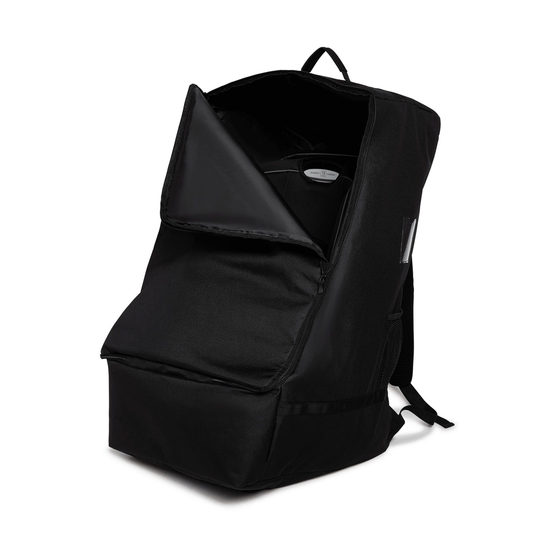 Sprucely Padded Backpack Car Seat Travel Bag.