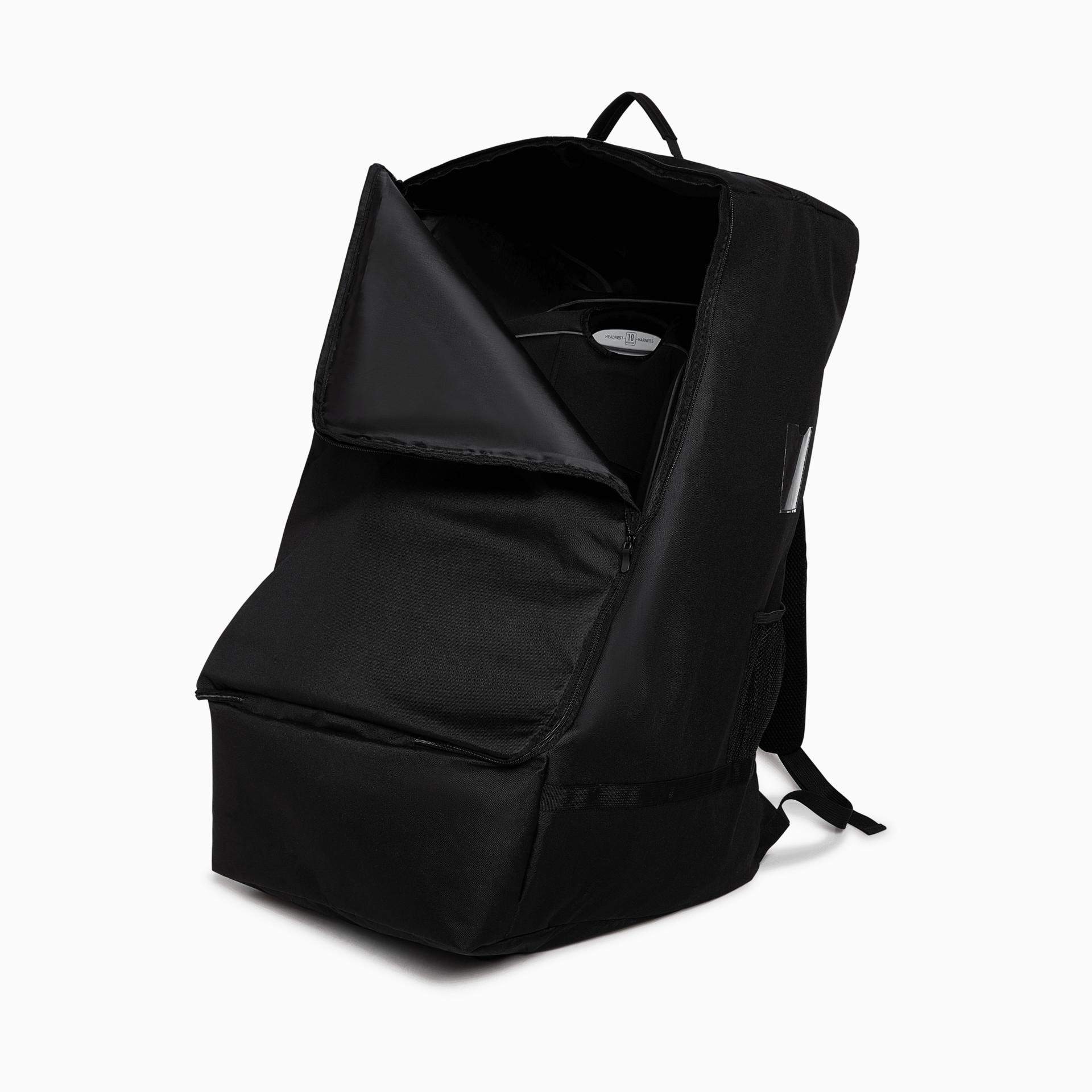 Sprucely Padded Backpack Car Seat Travel Bag - Black | Babylist Shop