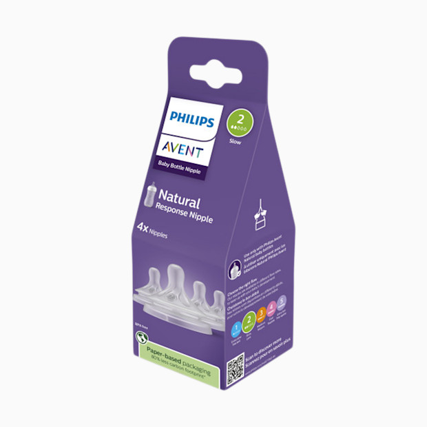 Philips Avent Natural Response Nipples (4 Pack).