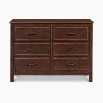 DaVinci Charlie 6-Drawer Double Dresser in Espresso
